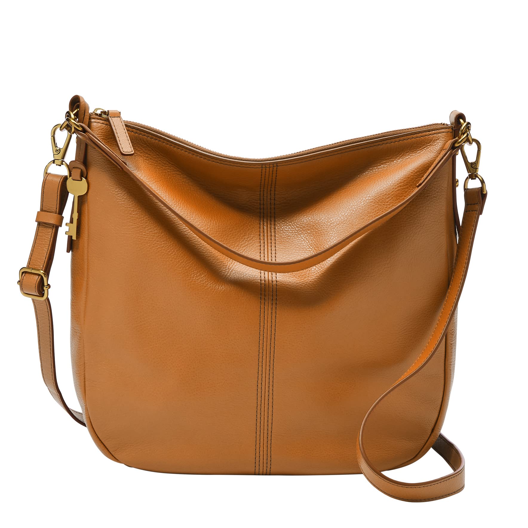 Fossil Women's Jolie Leather Hobo Purse Handbag - Stylish Crossbody Bag for Work, Travel & Everyday Use | Genuine Leather Shoulder Tote with Multiple Pockets