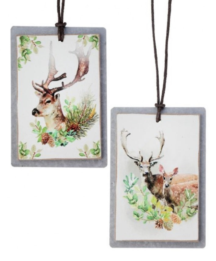 6 Pack Deer Valley Christmas Ornaments - Elegant Holiday Decor for Tree, Home & Gifts - Perfect for Xmas, Winter, and Festive Season Decorating