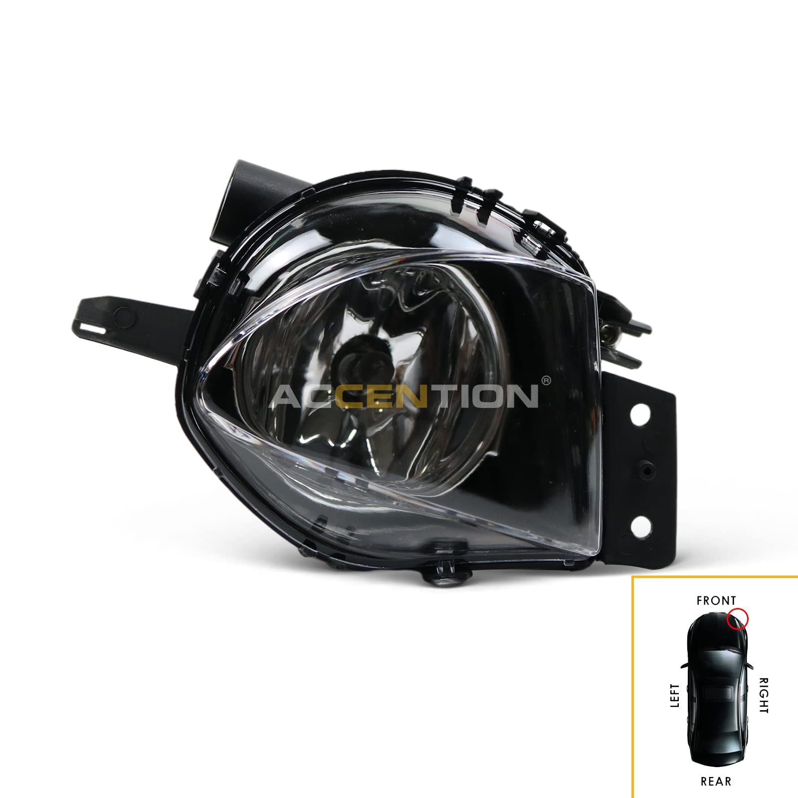 2Pcs LED Fog Lights with Bulbs Compatible with BMW E90 E91 2006-2008 Models - Durable Replacement for Improved Visibility in Rainy/Foggy Conditions