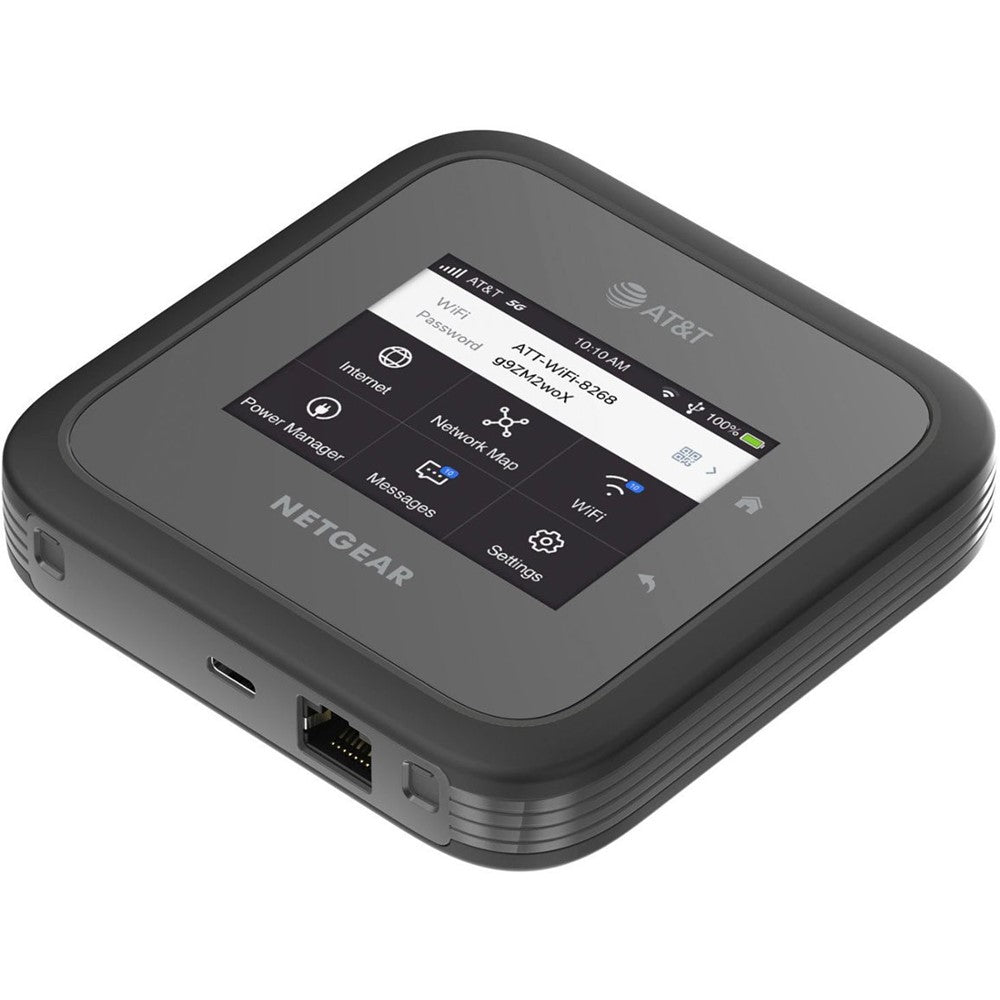 Netgear Nighthawk MR6500 M6 Pro 5G Mobile Hotspot Router - AT&T Locked (Renewed Like New, Black) | High-Speed Portable WiFi for Travel, Remote Work & Home Internet Backup