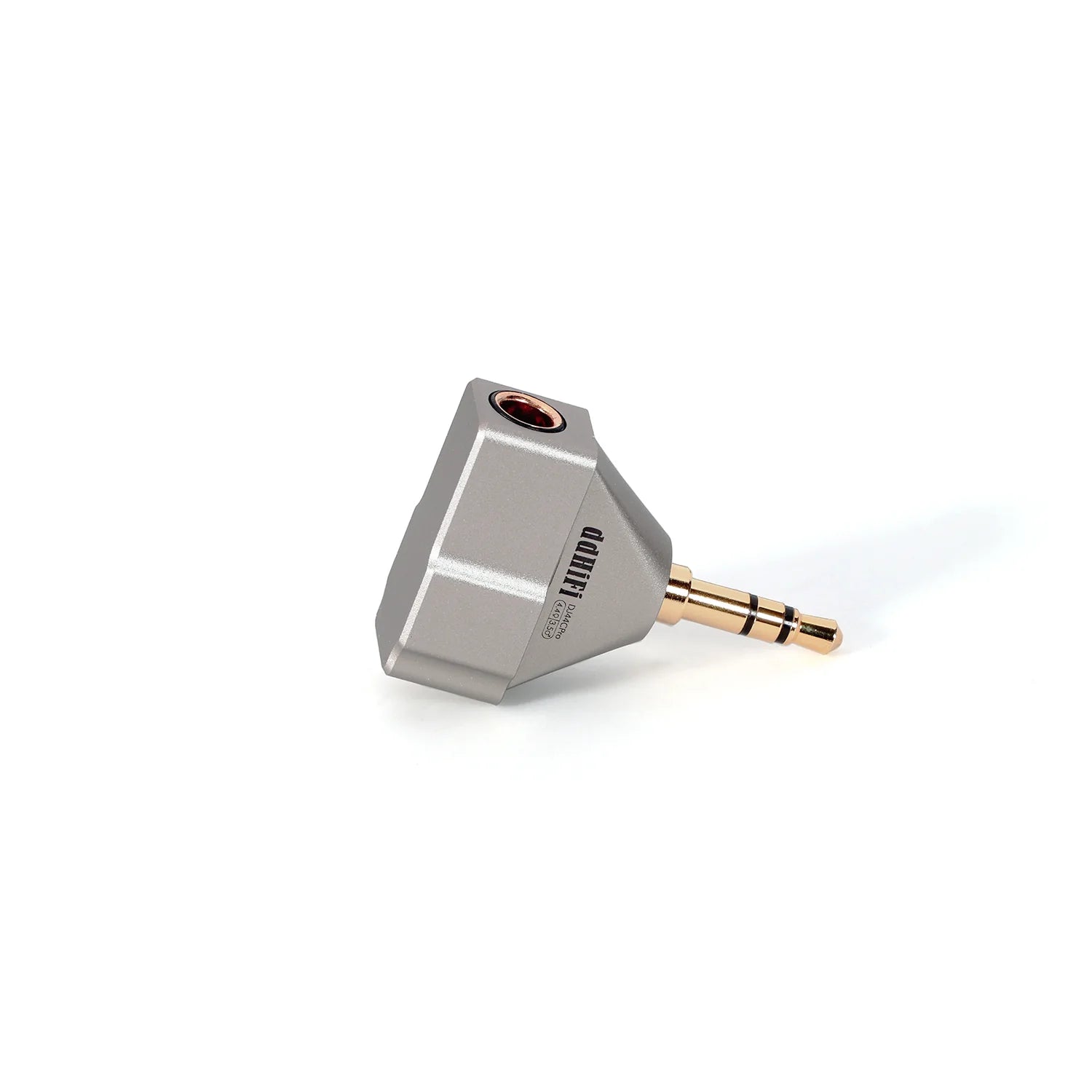 DD ddHiFi DJ44CPro 4.4mm Female to 3.5mm Male Audio Adapter - High-Quality Balanced to Unbalanced Converter for Headphones, DACs, and Hi-Fi Systems - Perfect for Audiophiles and Studio Use