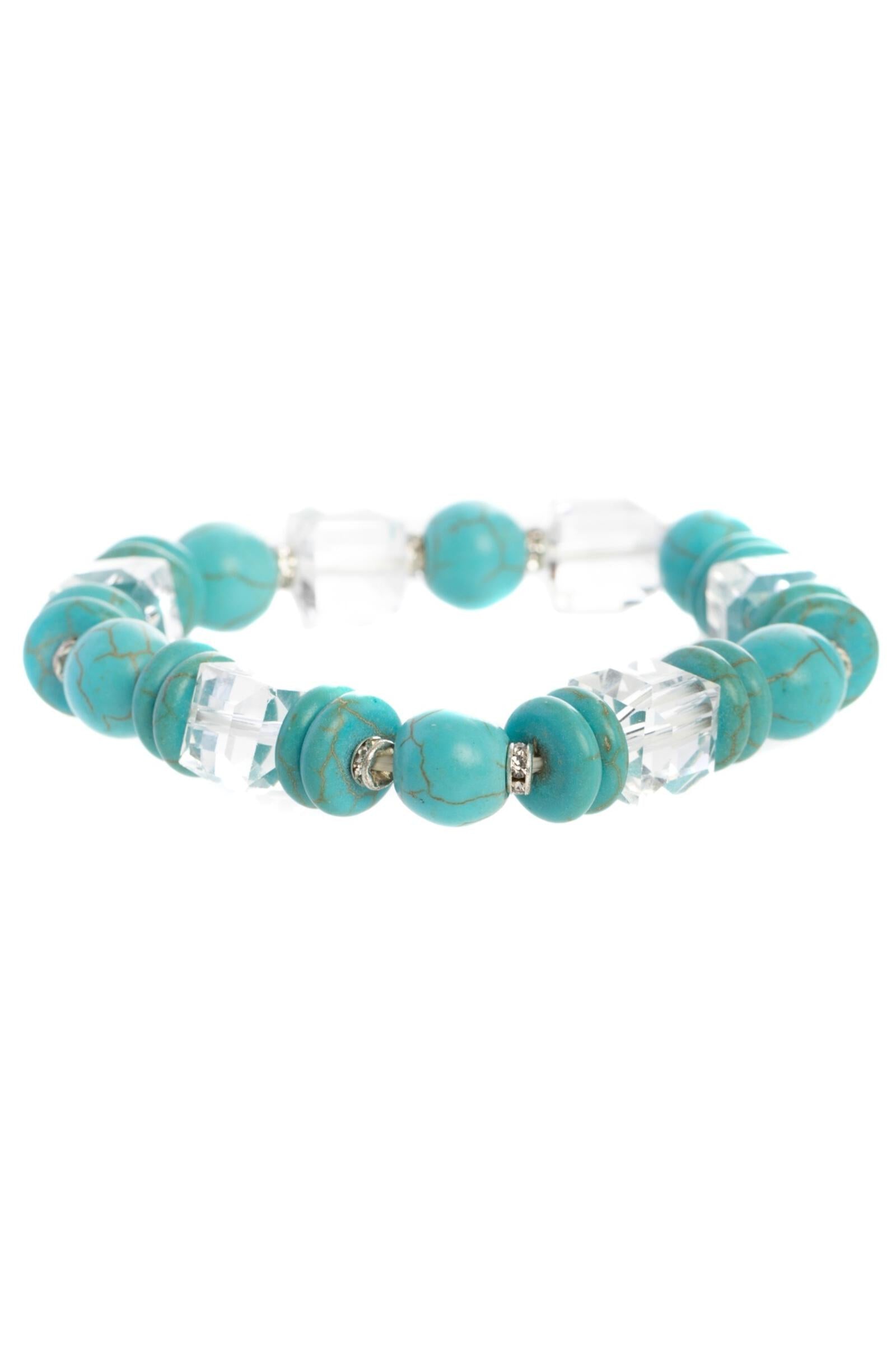Turquoise Dream Bracelet - Handmade Beaded Jewelry for Women, Boho Chic Accessory | Perfect for Casual Wear, Parties & Gift Giving