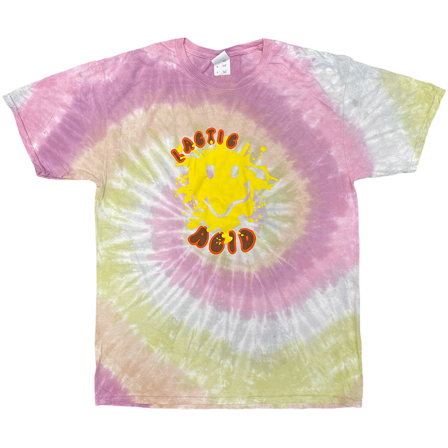 Lactic Acid Tie Dye T-Shirt for Women | Trendy Vintage Style Tee | Perfect for Music Festivals & Summer Outfits