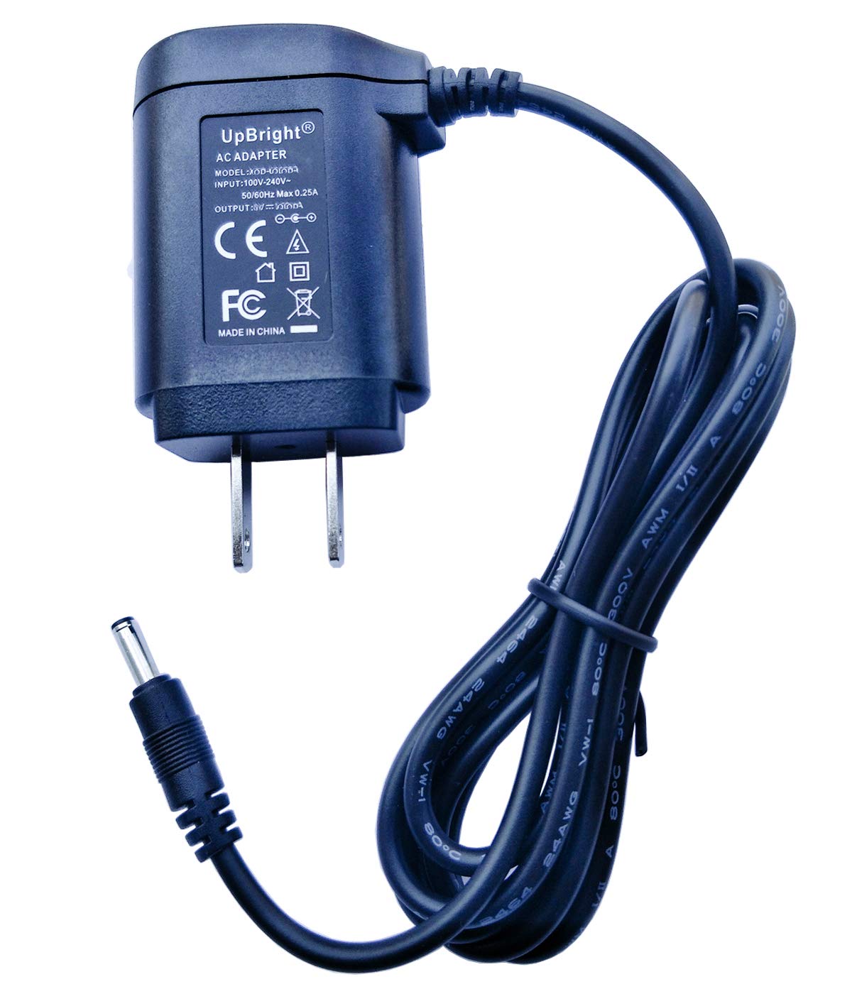 UPBRIGHT 5V 1A AC/DC Power Adapter for RCA Lyra X3030/X3000/X2400 Digital Media Player & RD2780A DVD/VHS TV - Compatible with 3.5