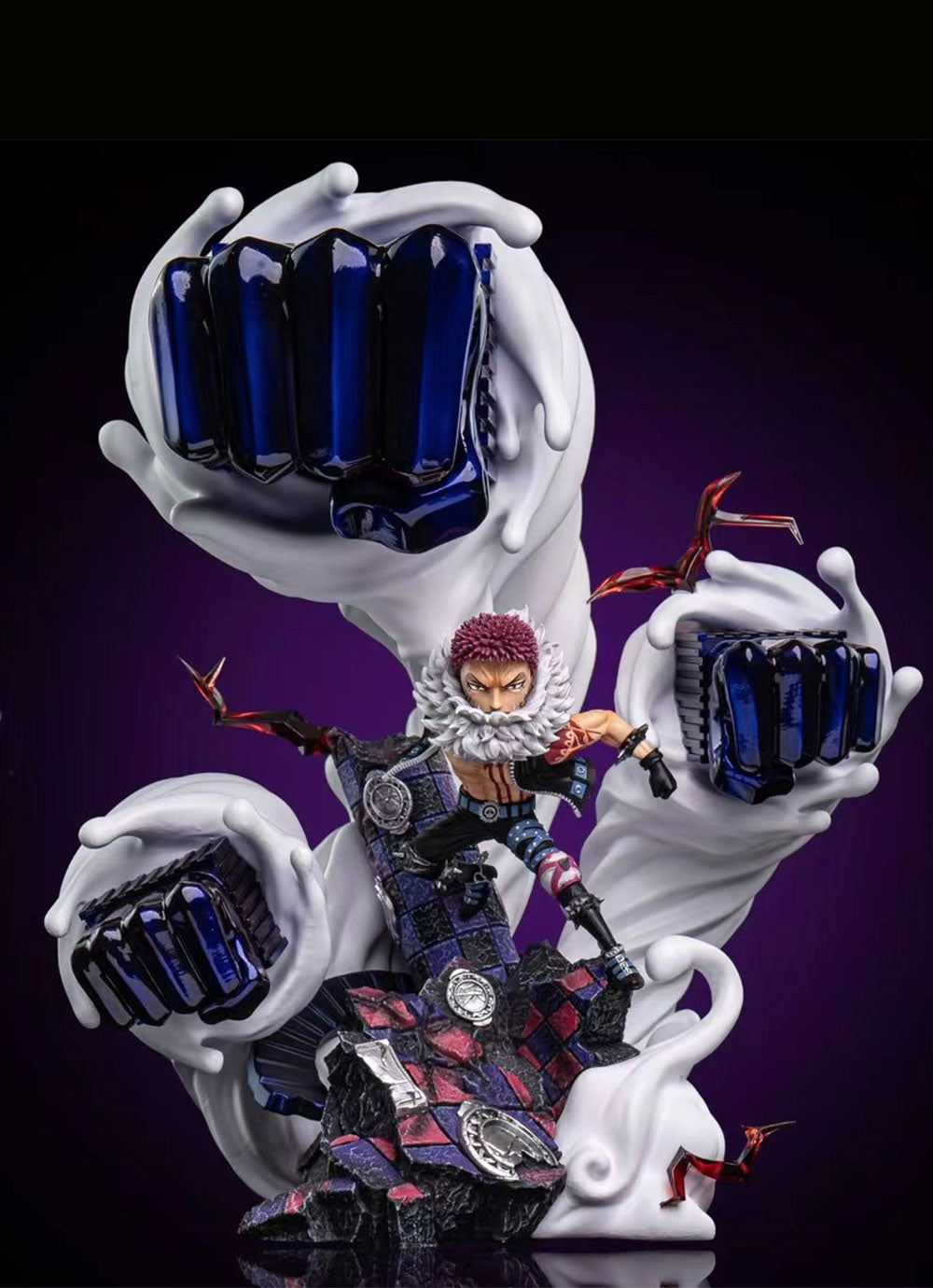 OMO Studio Charlott Katakuri Anime Figure - One Piece Wano Country Arc Collectible for Fans, Display & Gift