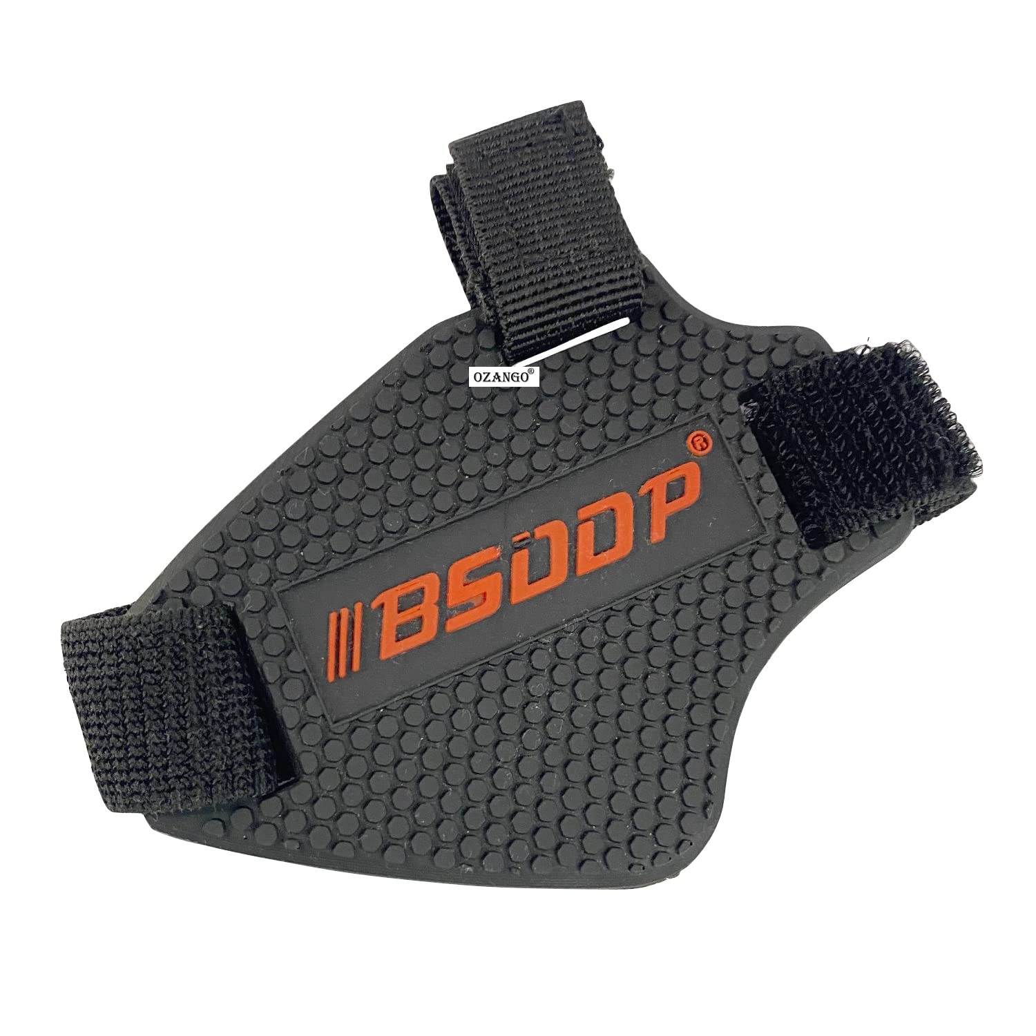 Ozango Bike Shoe Protector - Motorcycle Gear Shift Pad for Shoes - Black Protective Cover for RE Interceptor 650 - Perfect for Commuting & Long Rides