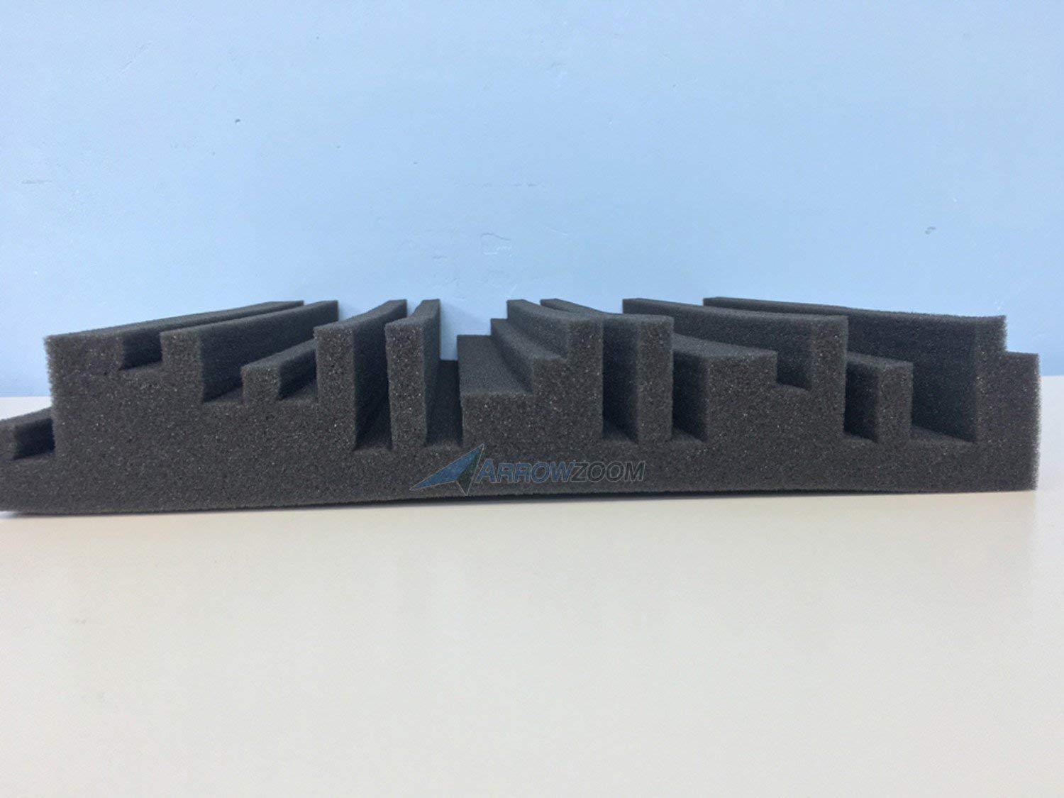 Arrowzoom 96-Pack Acoustic Foam Panels - 11.8