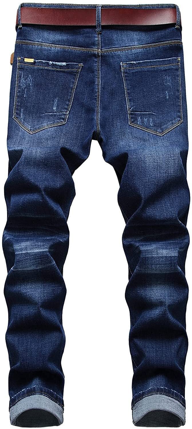 Stylish Men's Hip Hop Jeans - Straight Fit Denim Pants for Casual Wear | Perfect for Street Style, Daily Outfits & Urban Fashion