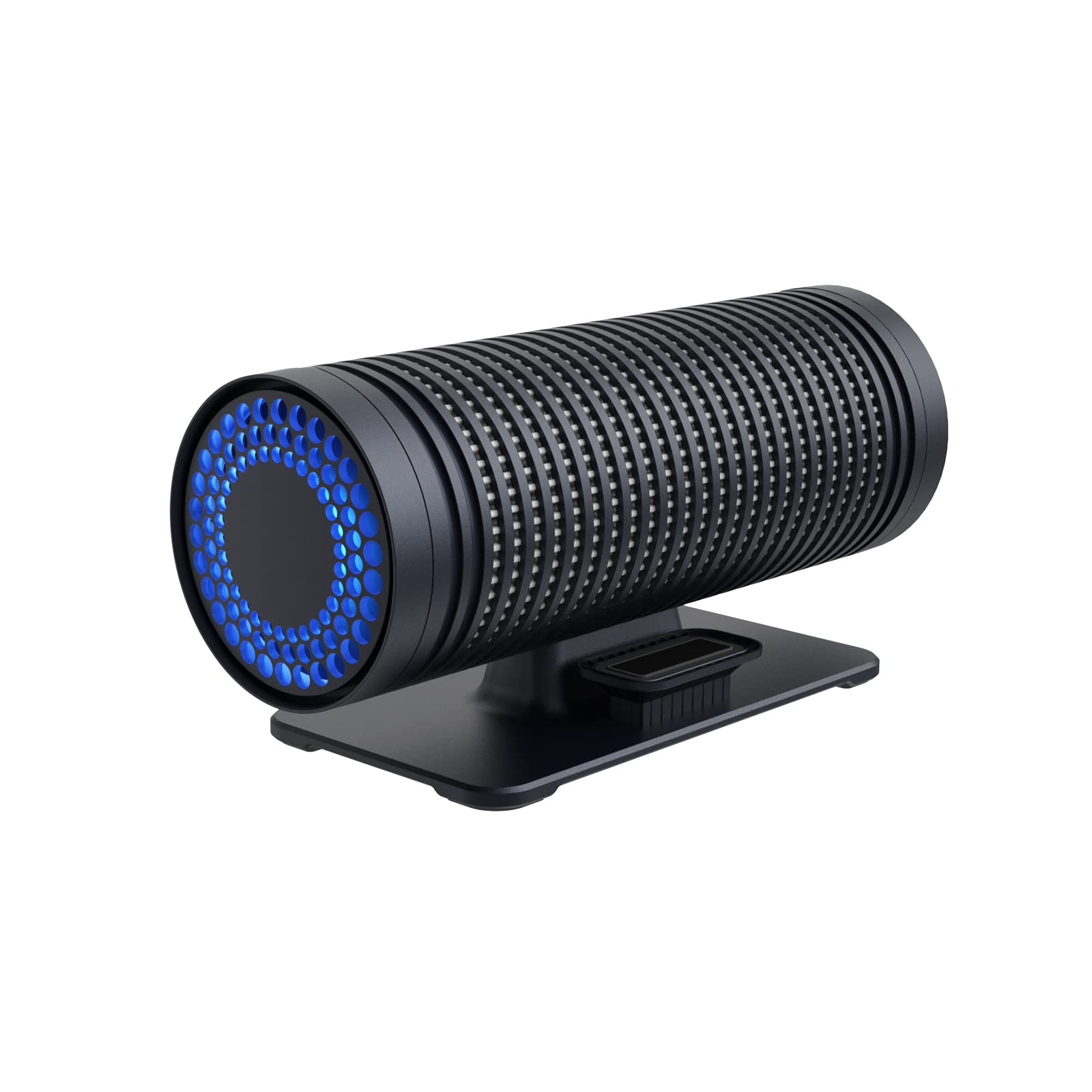 Portable Car Air Purifier with HEPA Filter - Eliminates Allergies, Smoke, Dust & Odors - Compact Air Cleaner for Travel, Bedroom & Office Use (Black)