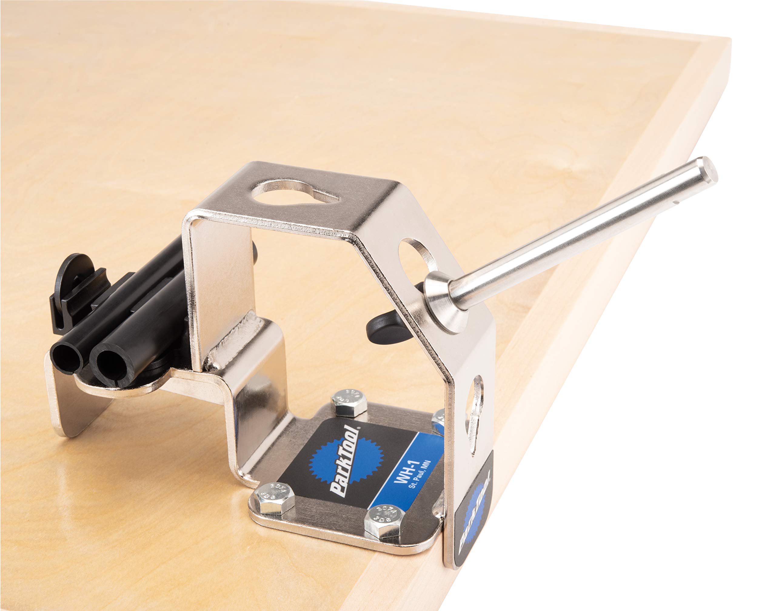 Park Tool WH-1 Bicycle Wheel Holder Stand - Professional Bike Repair Tool for Wheel Maintenance & Storage - Perfect for Home Mechanics & Bike Shops