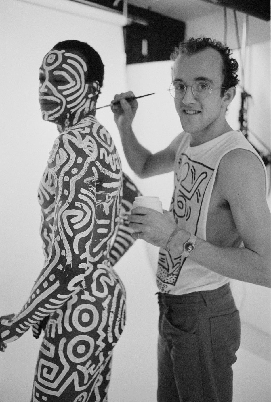 Keith Haring and Bill T. Jones Vintage Art Prints - Limited Edition Wall Decor for Home & Office - Perfect for Art Lovers, Collectors and Modern Interior Design