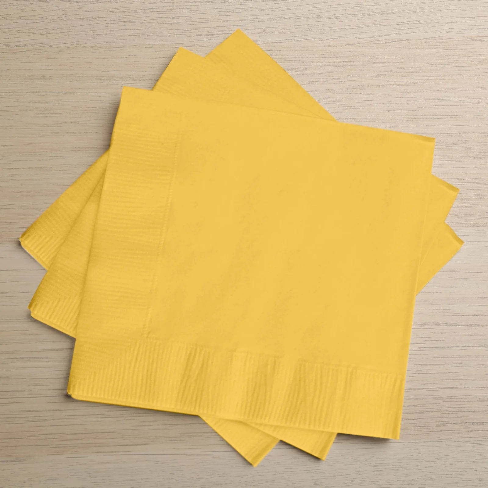 50 Soft 2-Ply Disposable Paper Napkins for Dinner, Cocktail Parties & Events - Premium Quality Tableware for Home, Restaurants & Catering