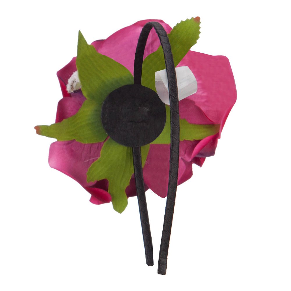 Jeanne Simmons Women's Rose Floral Headband - Elegant Hair Accessory for Weddings, Parties & Everyday Wear