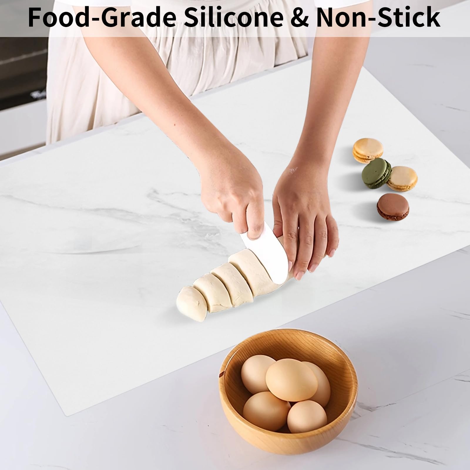 Premium Extra Large Silicone Kitchen Counter Mat (24