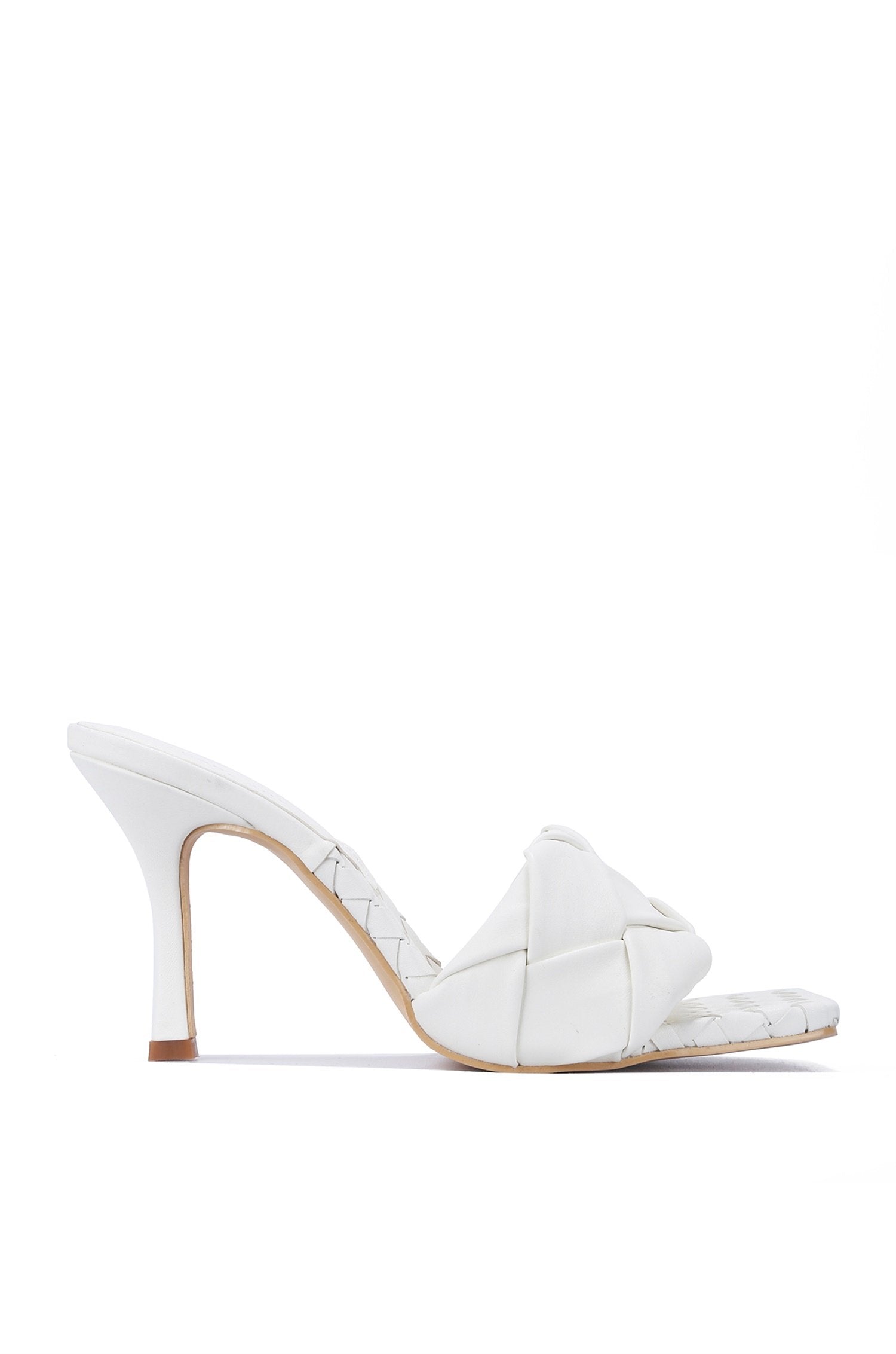 Willow Heels Women's White High Heels - Elegant Pointed Toe Pumps for Weddings, Parties & Office Wear