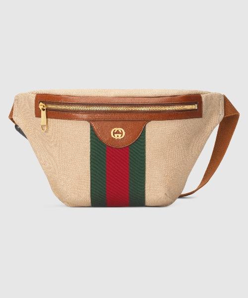 Vintage Gucci Canvas Belt Bag for Women & Men - Stylish Crossbody Fanny Pack for Travel, Concerts & Everyday Use