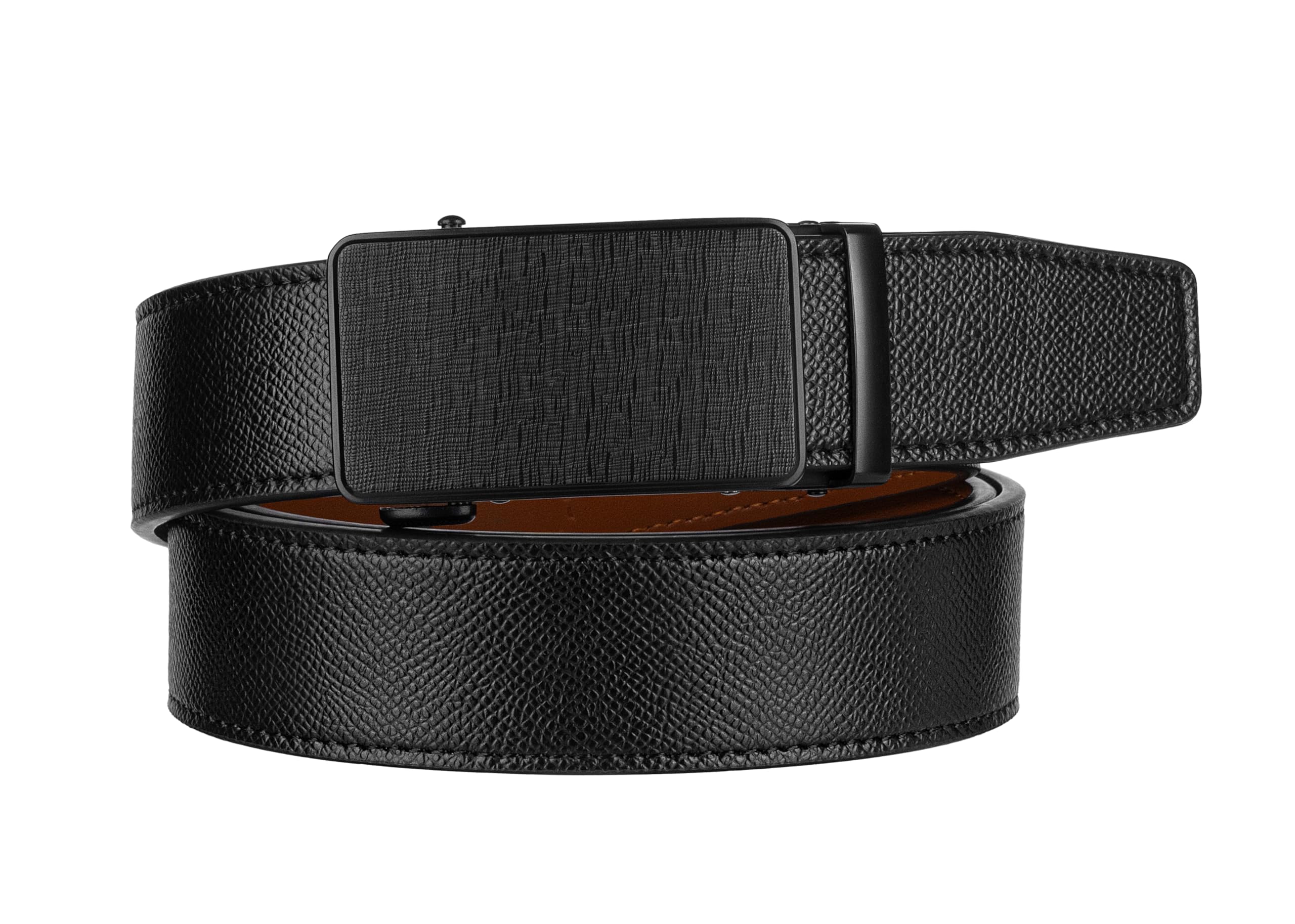 Premium Men's Ratchet Dress Belt - 1 3/8