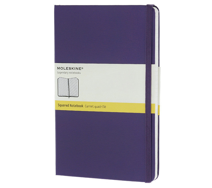 Premium Moleskine Colored Grid Notebook - Large Size (5