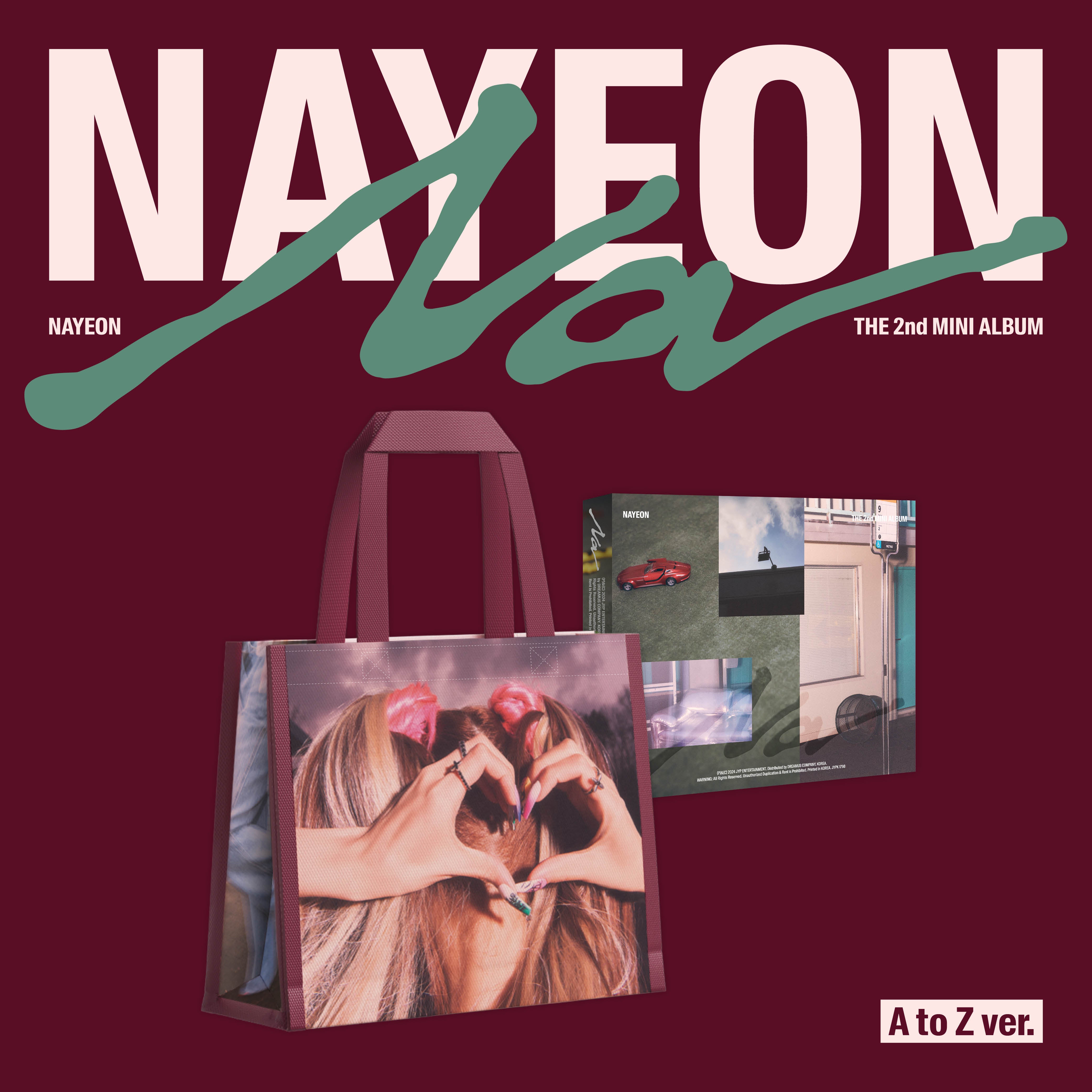 NAYEON 2ND MINI ALBUM 'NA' (SPECIAL EDITION) - K-POP Music CD + Photobook + Poster - Perfect for K-POP Fans Collection & Room Decor