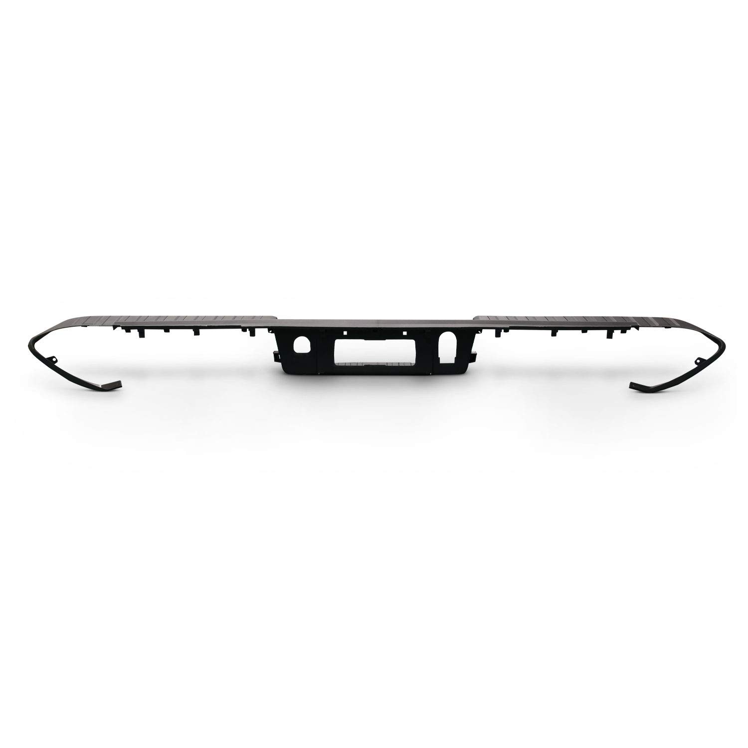 AKKON Black Plastic Rear Bumper Top Step Pad - Fits 2014-2019 Chevy Silverado & GMC Sierra 1500 (78 Inch) - Durable Truck Accessory for Off-Roading & Work Sites