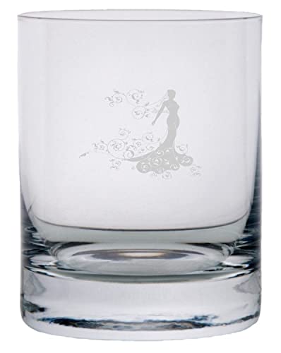 Elegant 11oz Crystal Whisky Glass - Wedding Gift & Party Drinkware