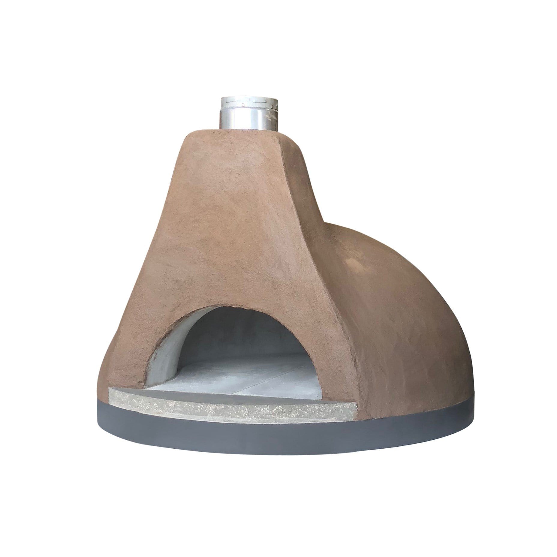 Garzoni Stucco Outdoor Pizza Oven - Fully Assembled Wood Fired Oven for Backyard, Patio & Garden Cooking | Perfect for Italian Pizza, Bread & Roasting