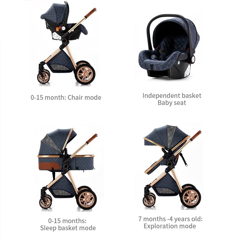2 in 1 Lightweight Travel Stroller for Baby & Toddler | Portable Quick-Fold Aluminum Frame Stroller with Rain Cover & Mosquito Net | Perfect for Air Travel, Shopping & Outdoor Adventures