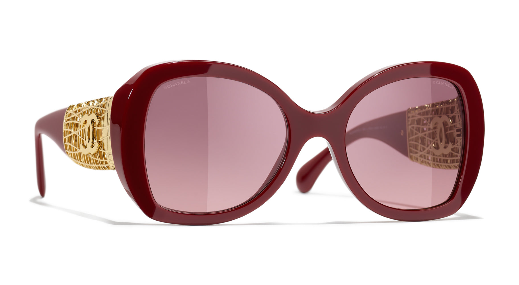Original Chanel 5531 Sunglasses - Luxury Designer Shades for Women - UV Protection & Stylish Fashion Accessory - Perfect for Beach, Driving & Outdoor Activities