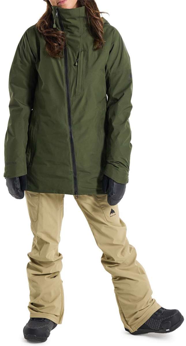 Burton Women's Pillowline GORE-TEX Insulated Jacket 2024 - Waterproof Winter Coat for Skiing, Snowboarding & Outdoor Adventures