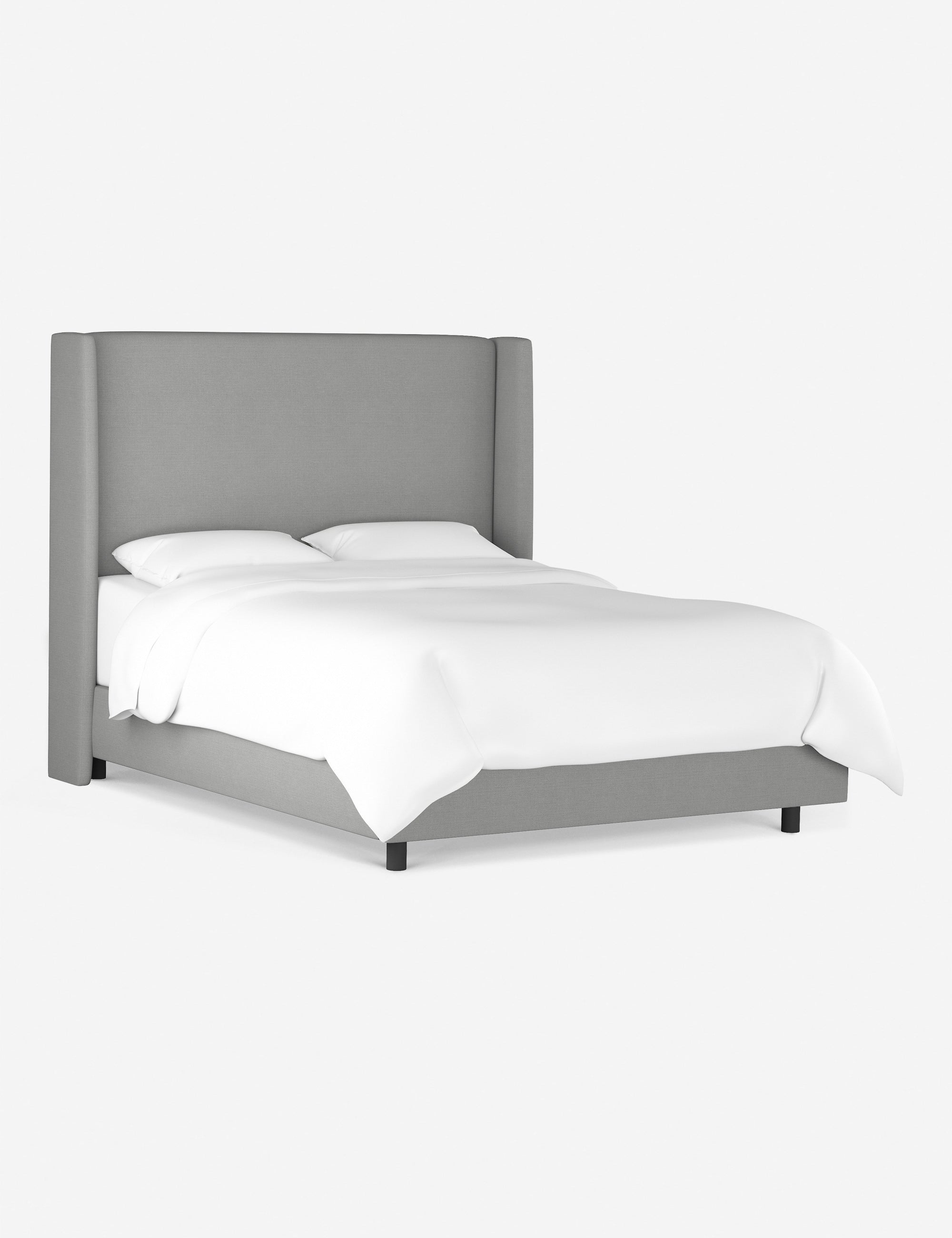 Adara Bed - Queen Size Modern Platform Bed Frame with Wooden Slats - Perfect for Bedroom, Guest Room & Apartment Furniture