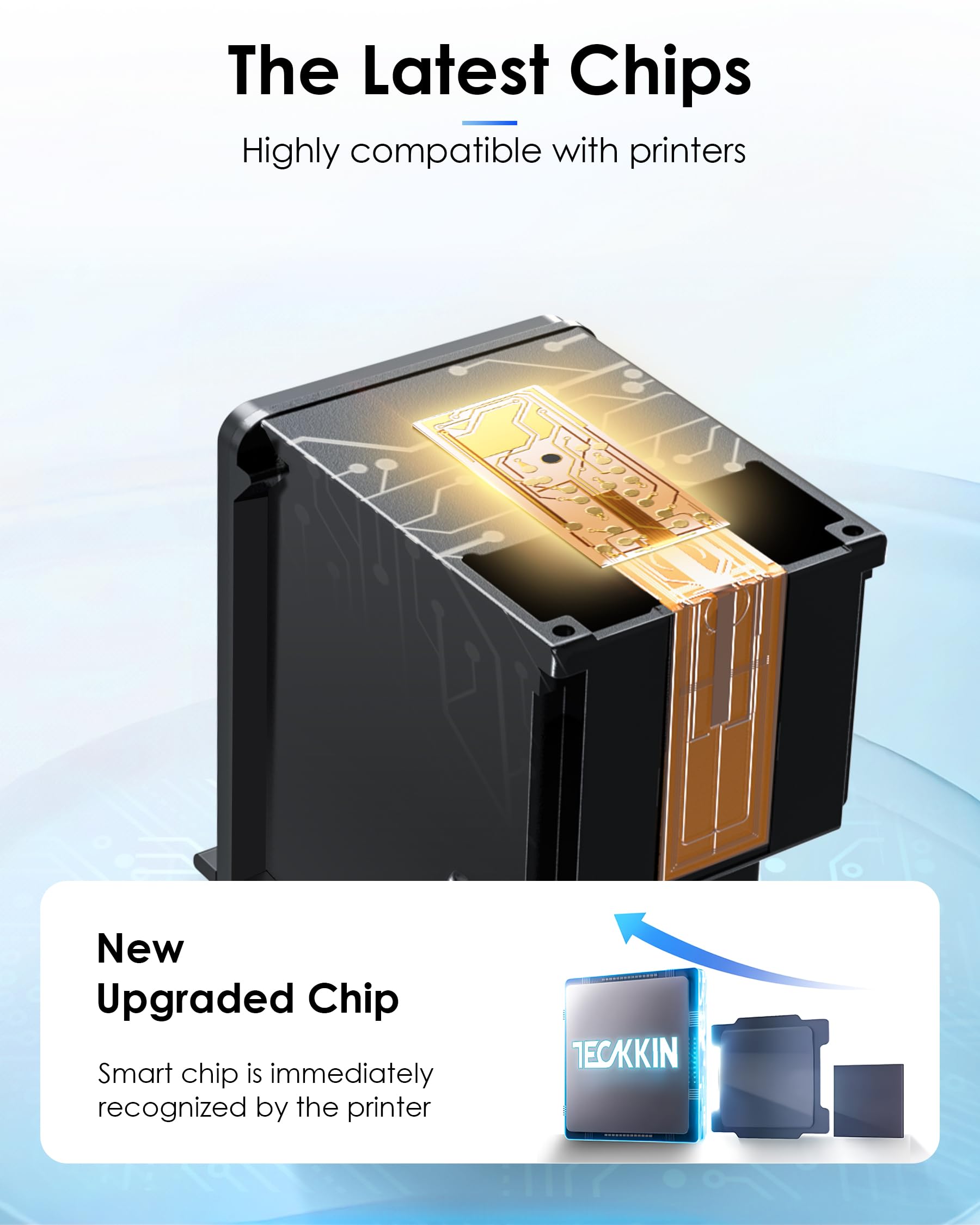 HP 64XL Ink Cartridges Combo Pack - 1 Black & 1 Color - Replacement for HP Envy Photo 7855 7858 7155 7120 Printers | High-Quality Printer Ink for Home Office & Photo Printing