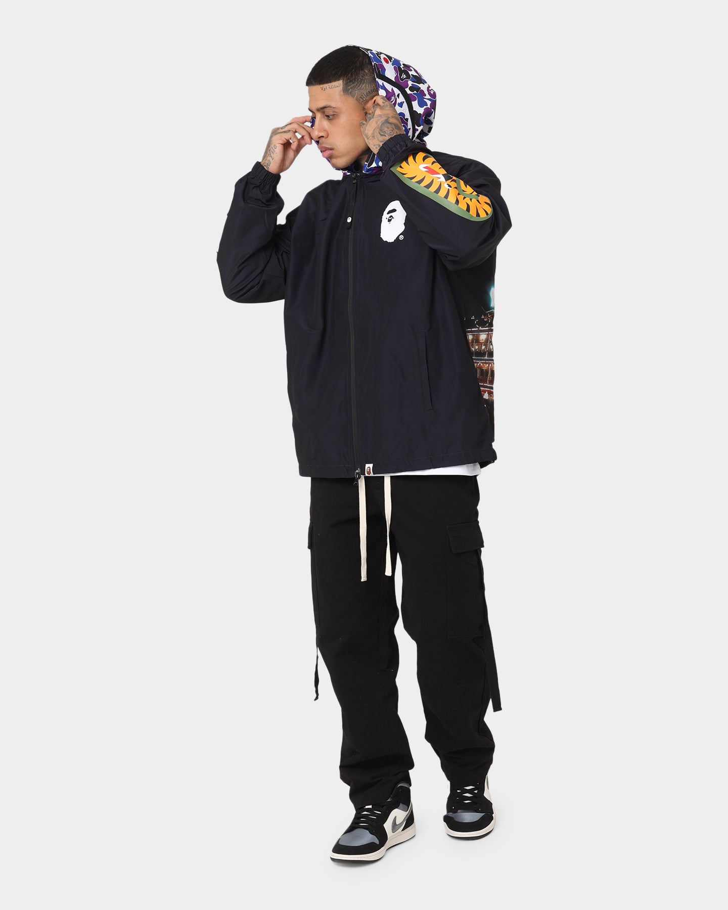 BAPE 16th Anniversary Jacket - Black Limited Edition Streetwear Hoodie | BAPE Store Hong Kong Exclusive | Perfect for Urban Fashion & Street Style Outfits