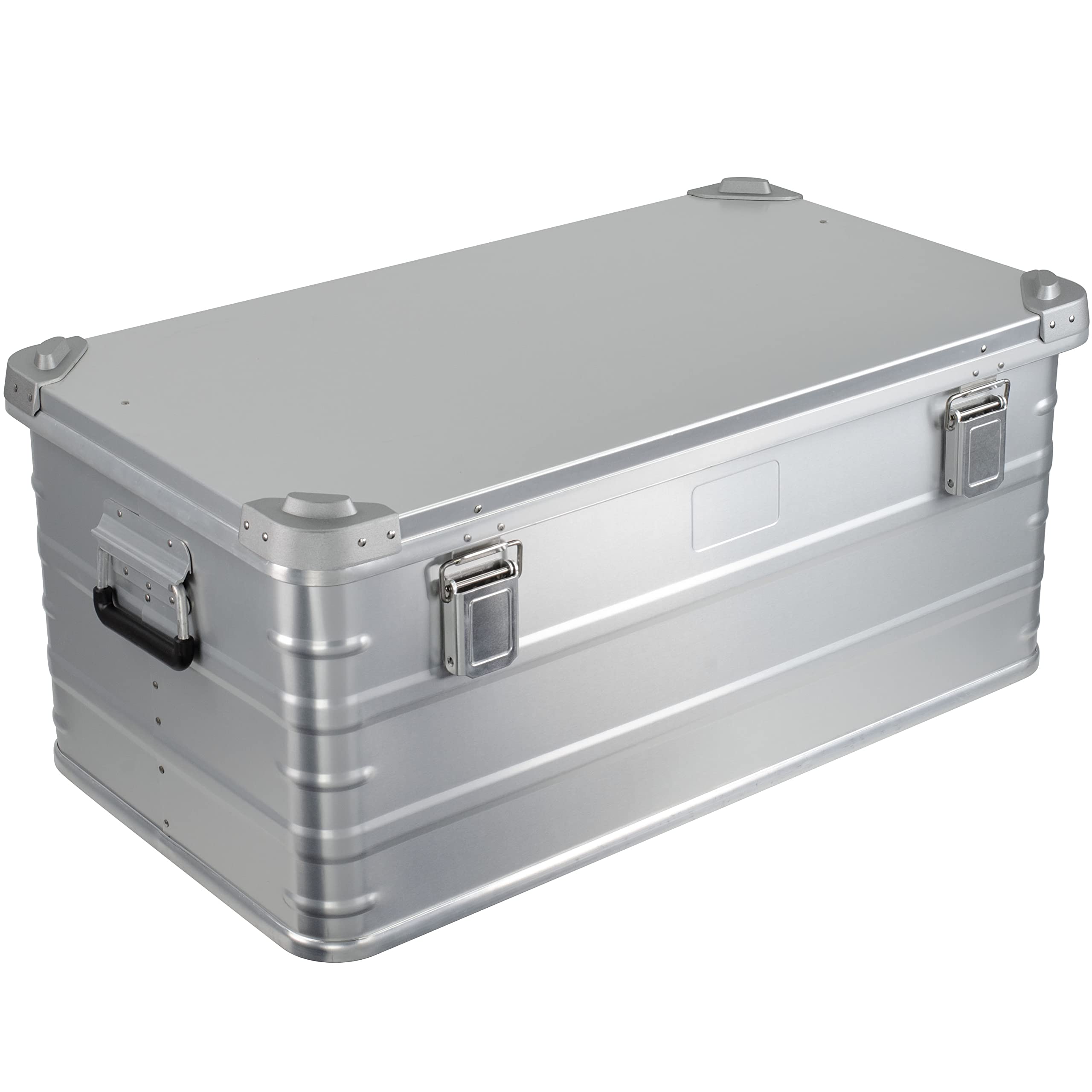 Premium Aluminum Cargo Storage Trunk & Chest - 95L Large Capacity, Heavy Duty Crossover Case for Travel, Camping Gear & Home Organization - Durable Storage Box for Outdoor Adventures & Household Use