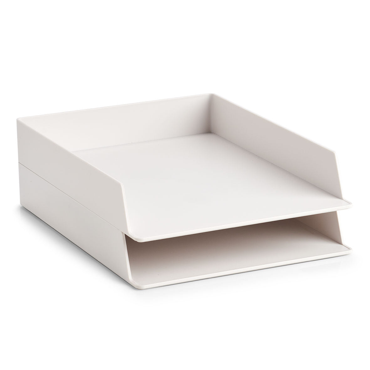 Colorful Plastic File Trays for Office Organization - Desk Document Holder for Papers, Folders & Supplies - Perfect for Home, School & Office Use
