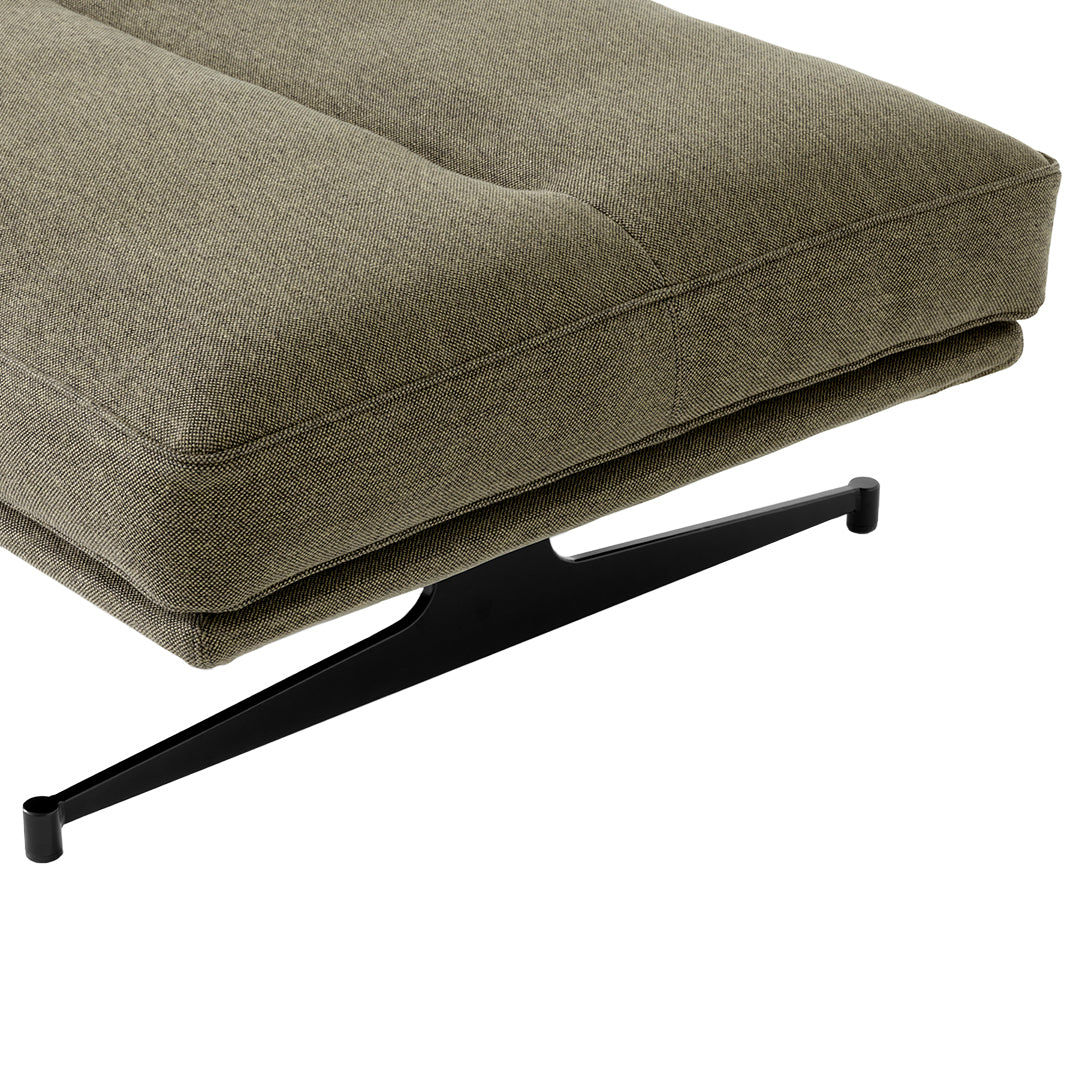 Anderssen Voll Inland AV32 Pouf by &Tradition - Modern Scandinavian Footstool for Living Room, Bedroom & Office - Perfect for Relaxing and Extra Seating