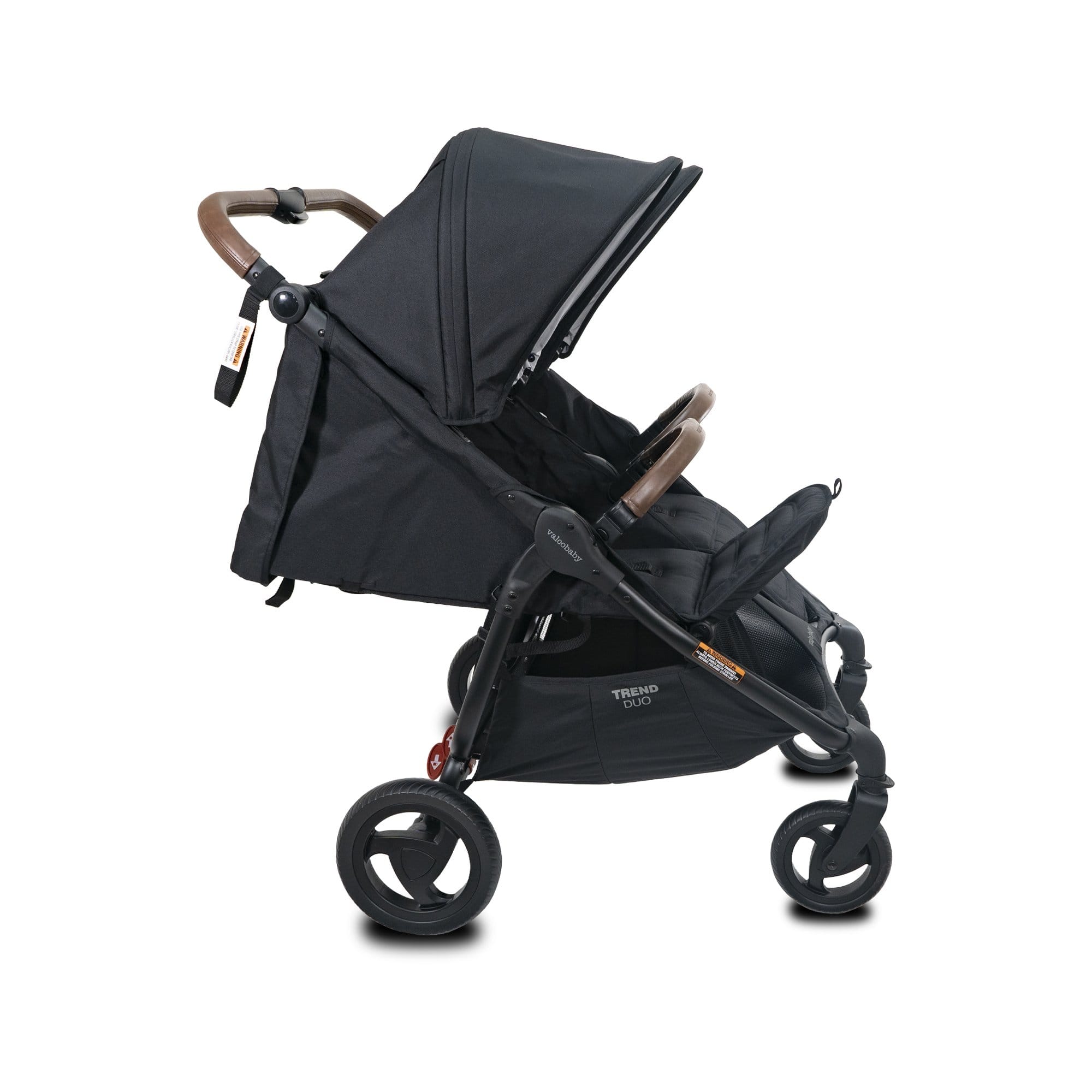 Valco Baby Duo Trend Double Stroller - Lightweight Compact Side by Side Stroller for Twins & Toddlers | Perfect for Shopping, Travel & Outdoor Adventures