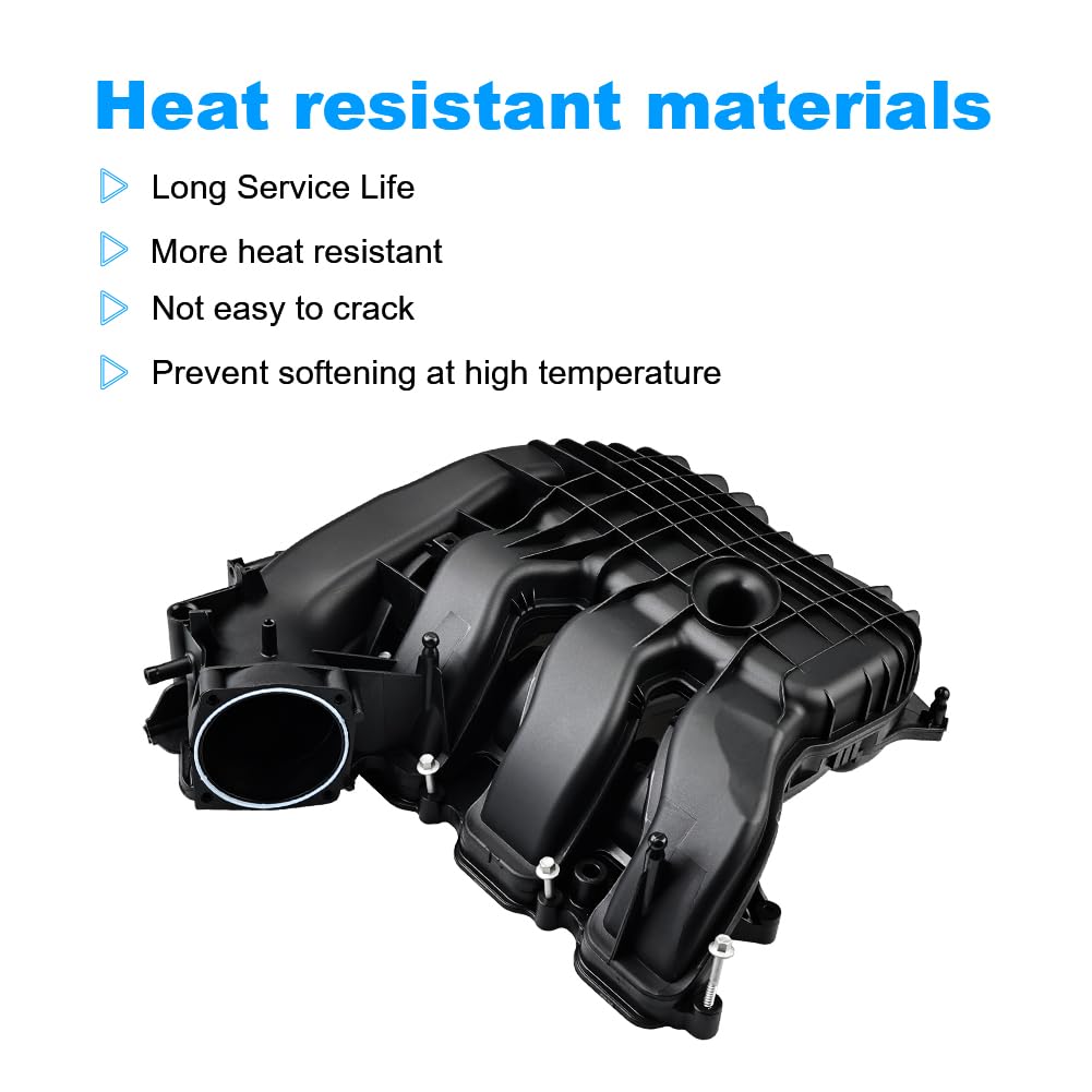 High-Performance Intake Manifold Replacement for 2011-2020 Jeep Grand Cherokee, Chrysler 200/300/Town & Country, Dodge Journey/Challenger/Avenger/Charger/Durango - Compatible with OEM 05184693AE & 68621090AA - Perfect for Engine Upgrades & Performance Tuning