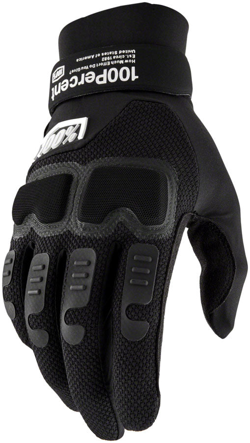 100% Cotton Langdale Gloves - Black, 2X Large - Warm & Durable Winter Gloves for Outdoor Activities, Work & Driving