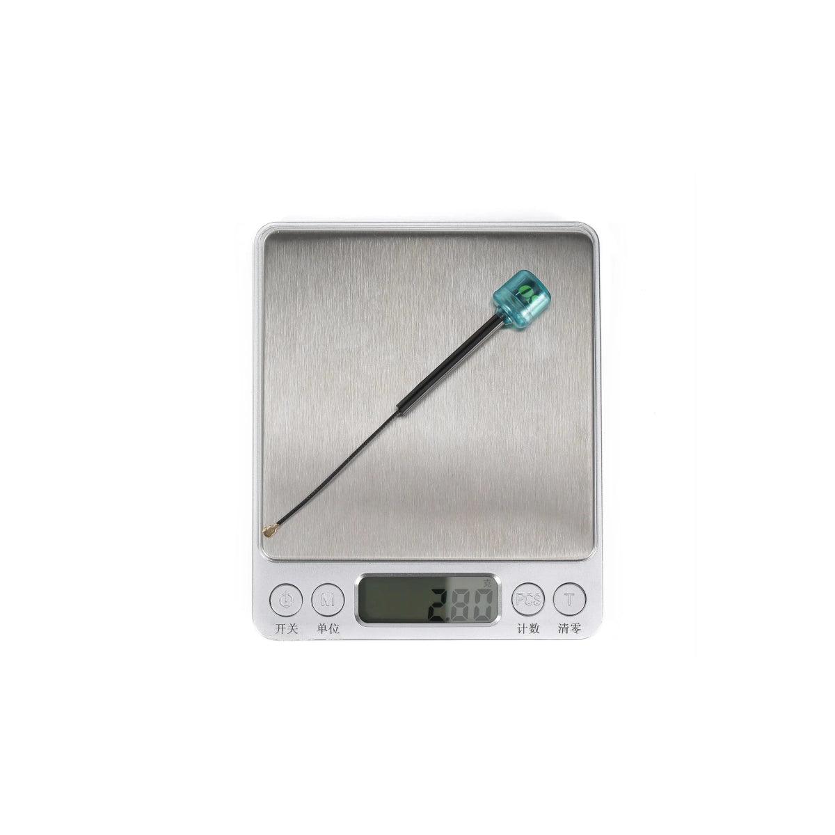 FlyFishRC Osprey 5.8GHz 90mm U.FL Antenna LHCP for FPV Drones - Long Range Video Transmission for Racing and Aerial Photography