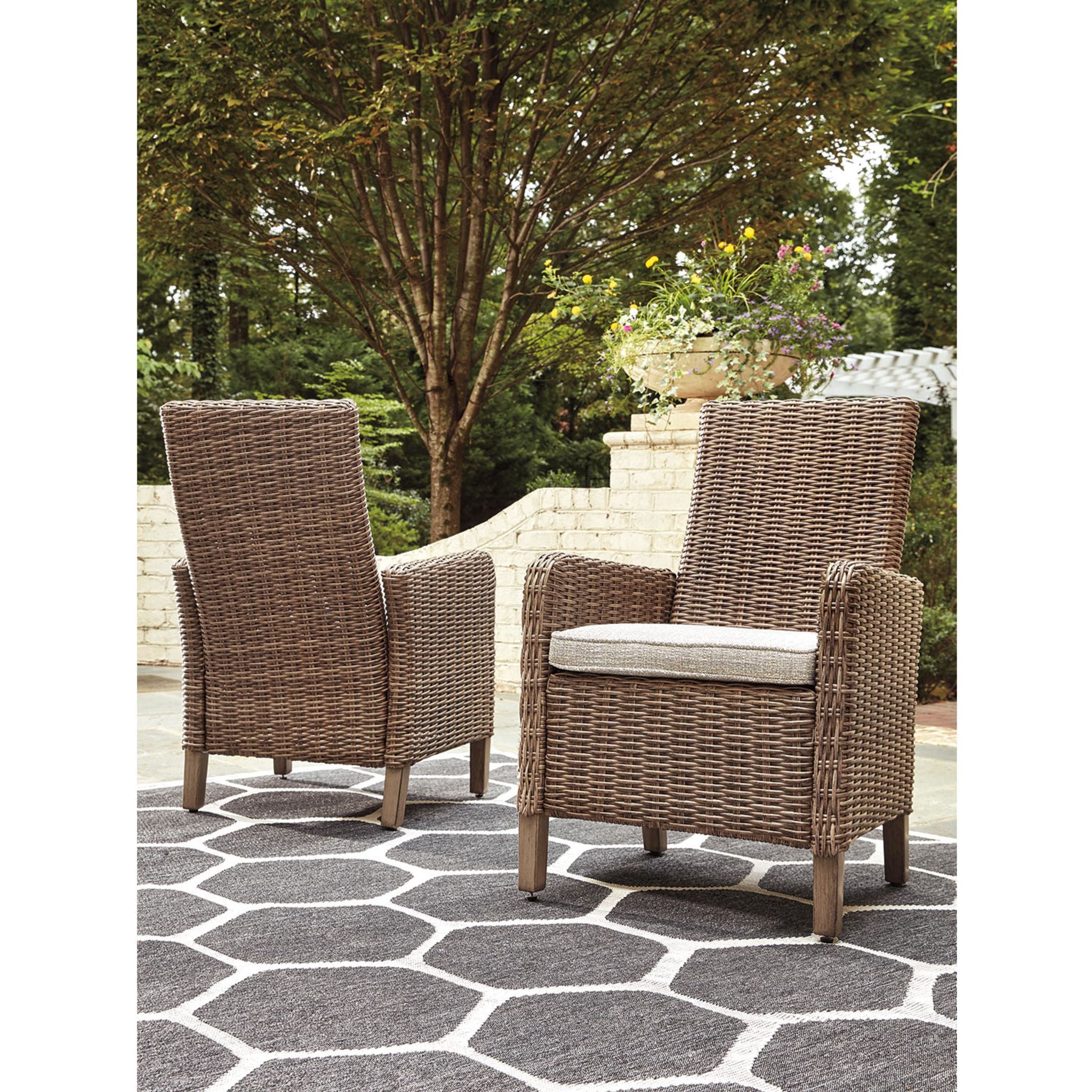 Beachcroft 6-Piece Outdoor Dining Set in Beige - Perfect for Patio, Garden, and Backyard Entertaining