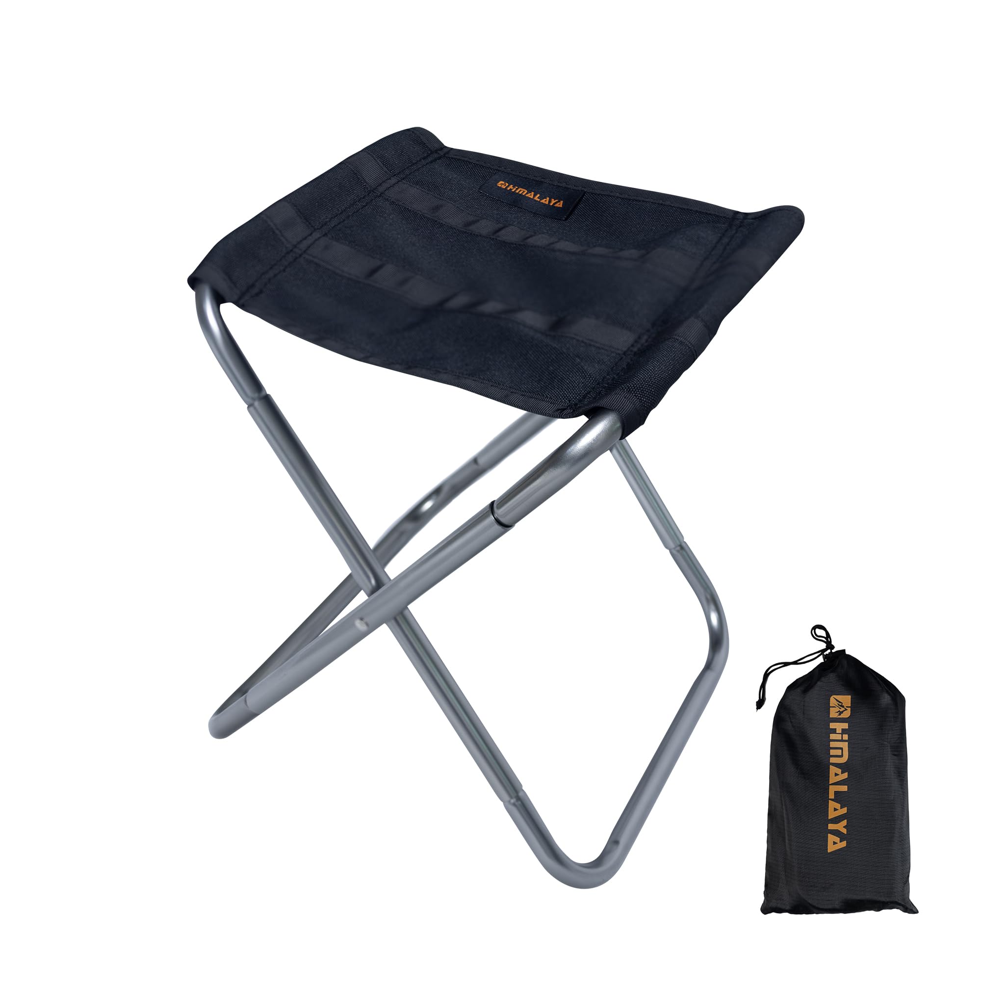 Portable Folding Camping Stool - Lightweight Collapsible Chair for Outdoor Activities, Hiking, Fishing, Beach, Picnic & Photography - Compact 9.86
