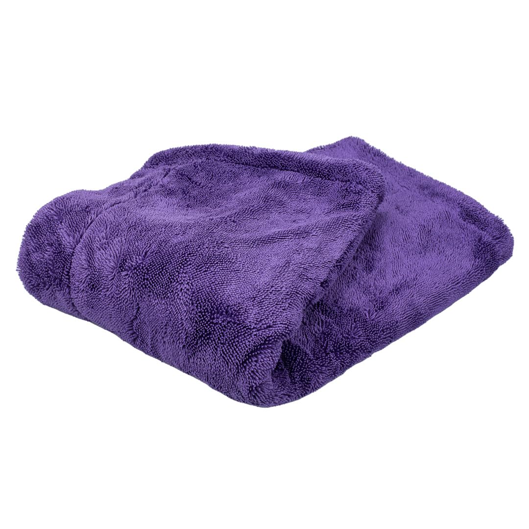 Maxshine Premium 1200 GSM Double-Sided Microfiber Car Drying Towel - Extra Large 24x36 Inch Plush Rinse-Free Detailing Towel (Pack of 6) - Perfect for Car Wash, Waxing & Waterless Cleaning