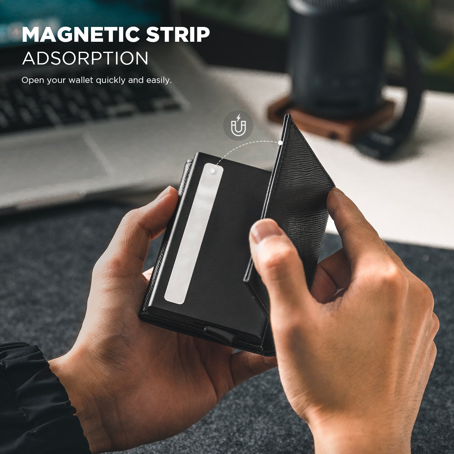RFID Blocking Leather Wallet for Men & Women - Slim Bifold Credit Card Holder with ID Window & Cash Pocket | Travel, Business & Everyday Use