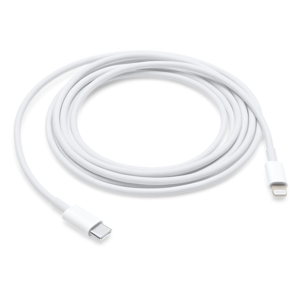 Apple USB-C to Lightning Cable (2m/6.6ft) - Fast Charging & Sync for iPhone 14/13/12/11/X/8 - Durable MFi Certified Cable for Home, Office & Travel