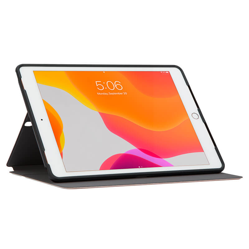 Targus Click-In Rotating Folio Case for iPad 10.2 / 10.5 Inch - Black | Protective Cover with 360° Swivel Stand for Work, Study & Entertainment