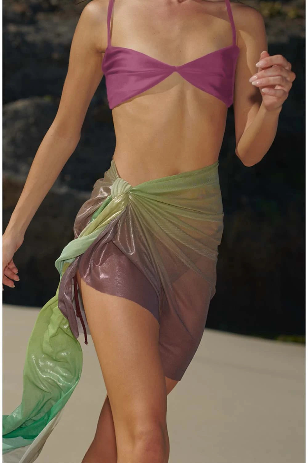 Sexy High-Waisted Cabo Bikini Bottom - Comfortable Swimwear for Women - Perfect for Beach Vacations & Pool Parties