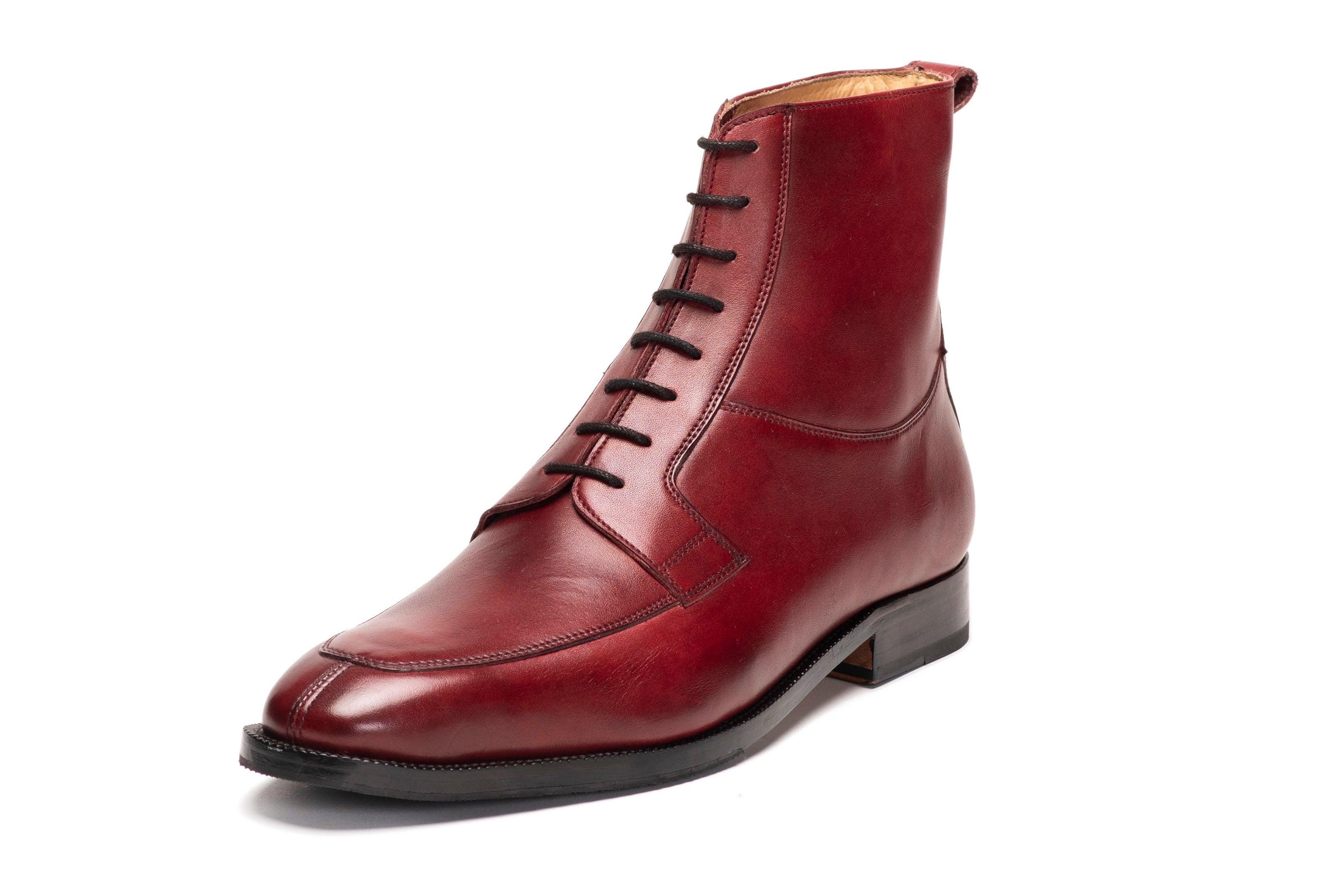 Stylish Dark Oxblood Derby Boots for Women - Perfect for Casual Wear, Work & Outdoor Activities