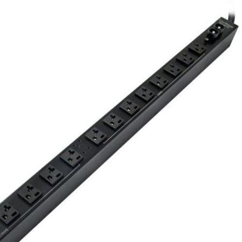 Eaton EPBZ80 Basic 4.99kW 200-250V 24A Rack Mount Power Distribution Unit with 10ft Cord - Ideal for Data Centers, Server Rooms & IT Equipment Power Distribution