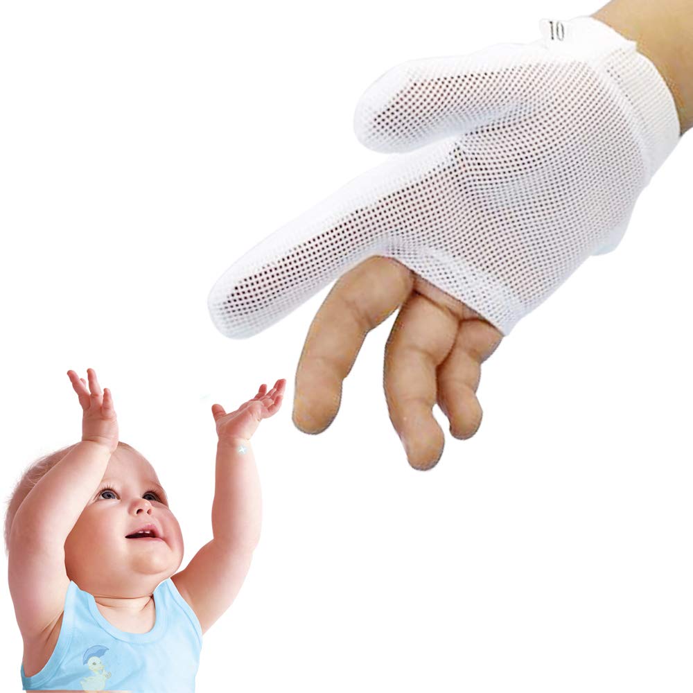 **Thumb Sucking Stop Guard for Kids - Comfortable & Breathable Finger Guard to Prevent Thumb & Finger Sucking - No Scratch Treatment Kit for Ages 6 Months to 7 Years (Small) - Perfect for Daycare, Travel & Home Use**