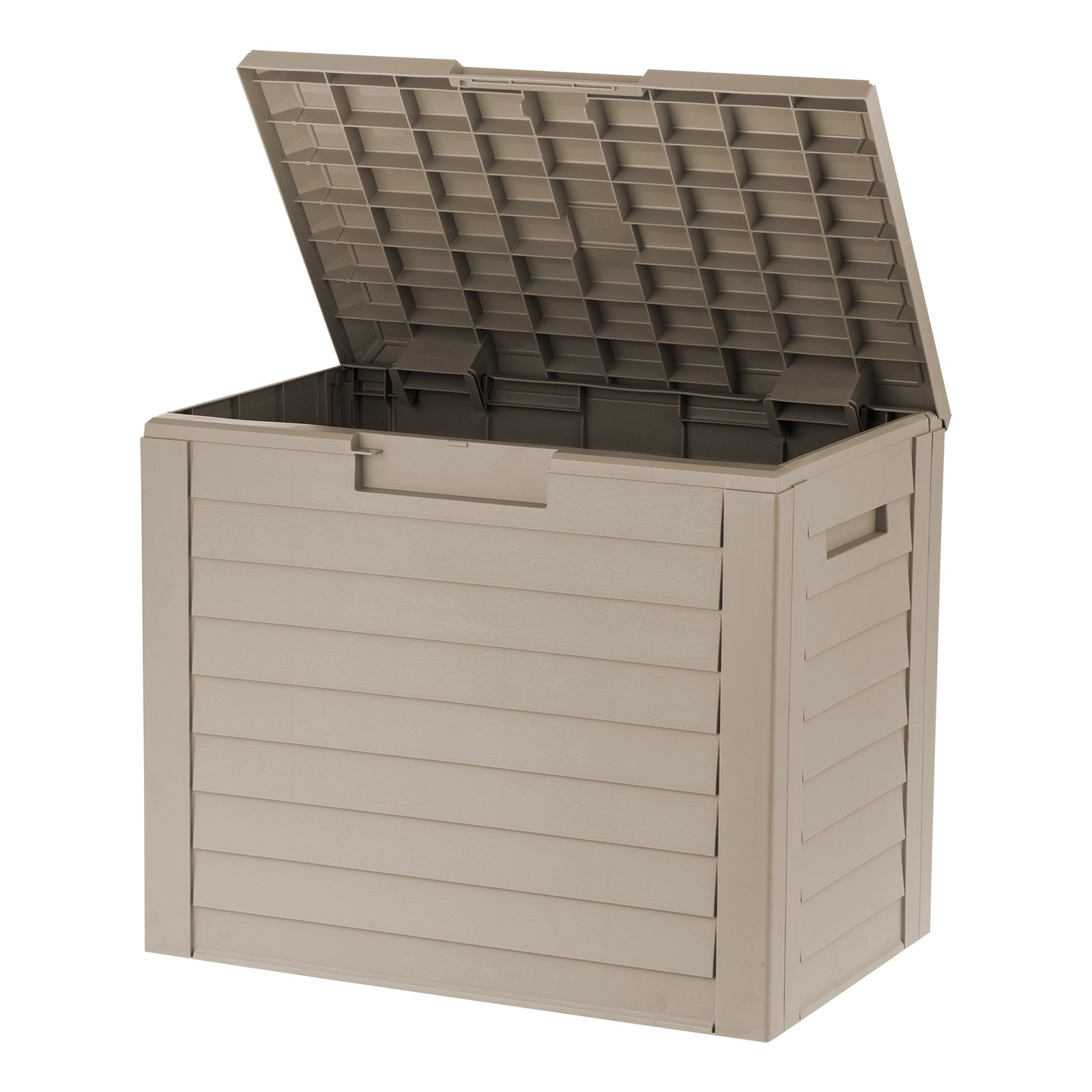 35 Gallon Outdoor Deck Storage Box - Waterproof, Lockable & UV Resistant - Perfect for Patio, Garden, and Poolside Organization